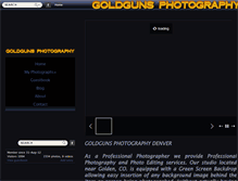 Tablet Screenshot of goldgunsphoto.com